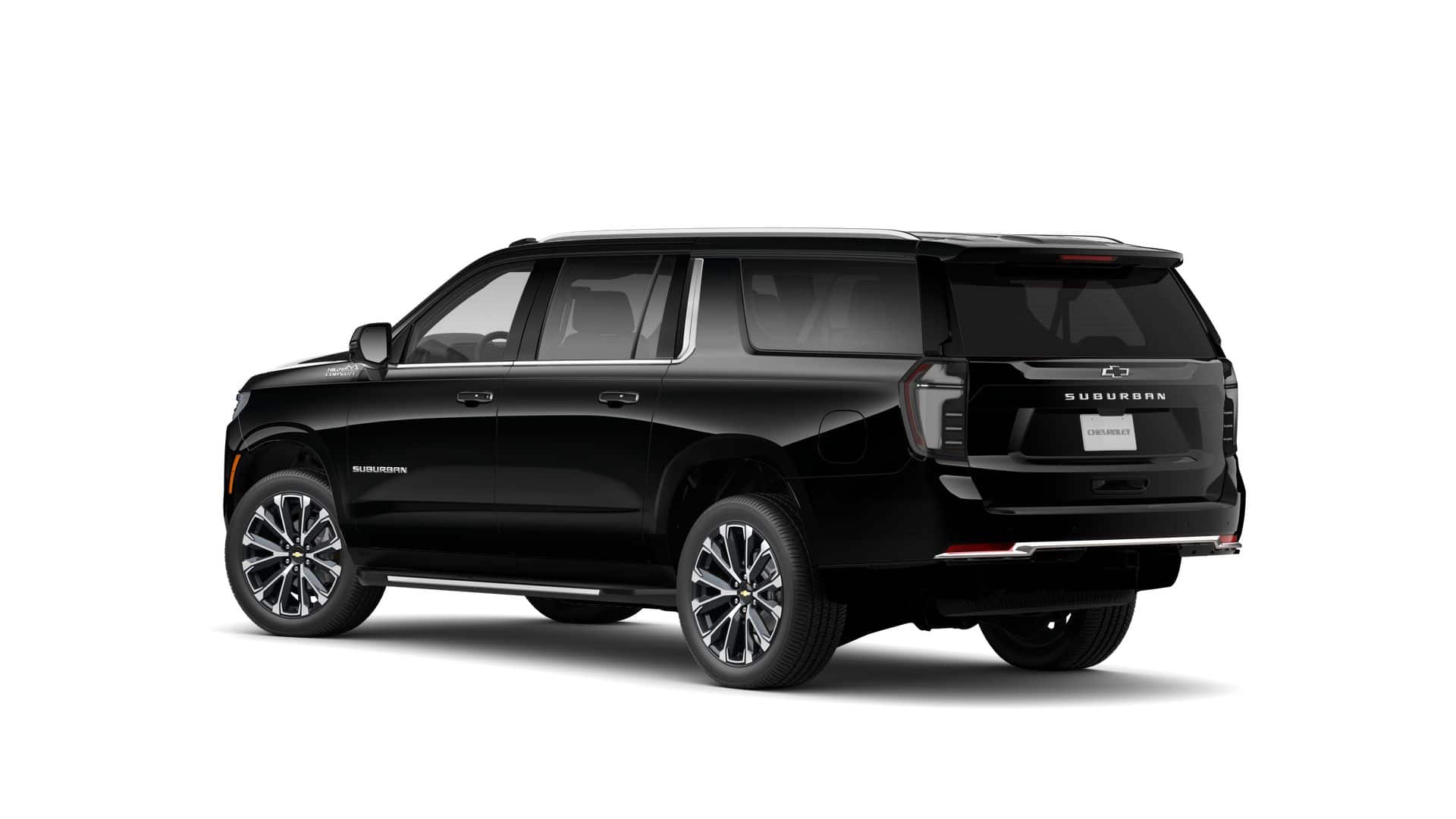 2026 Chevrolet Suburban — rear three-quarter view