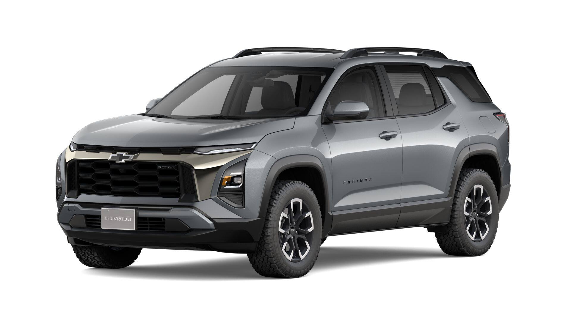 2027 Chevrolet Equinox FWD ACTIV in Sterling Gray Metallic — front three-quarter view