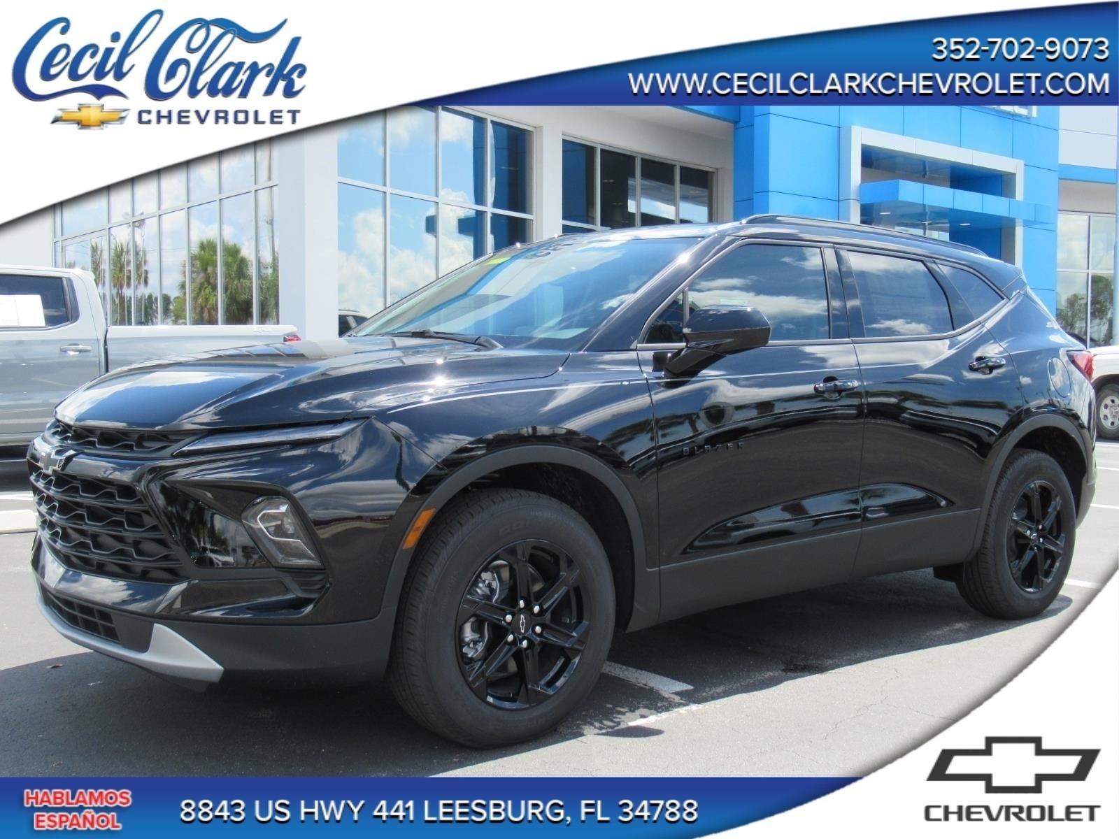 2026 Chevrolet Blazer 2LT in Black — front three-quarter view