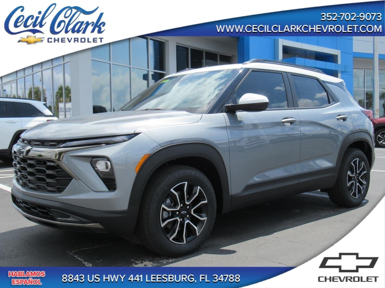 2026 Chevrolet Trailblazer ACTIV in Sterling Gray Metallic — front three-quarter view